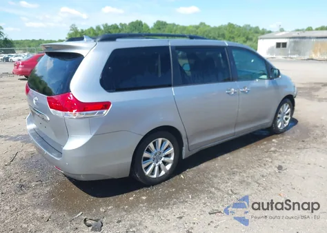 2011 Toyota Sienna Limited V6 from USA, damaged, VIN 5TDYK3DCXBS011266